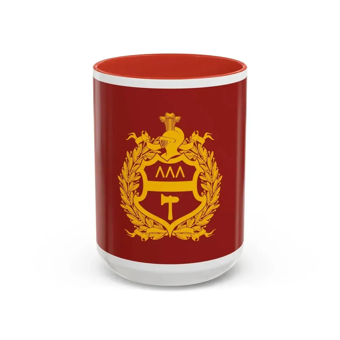 Flag of Nizhny Tagil Russia - Accent Coffee Mug 15oz Red - Go Mug Yourself
