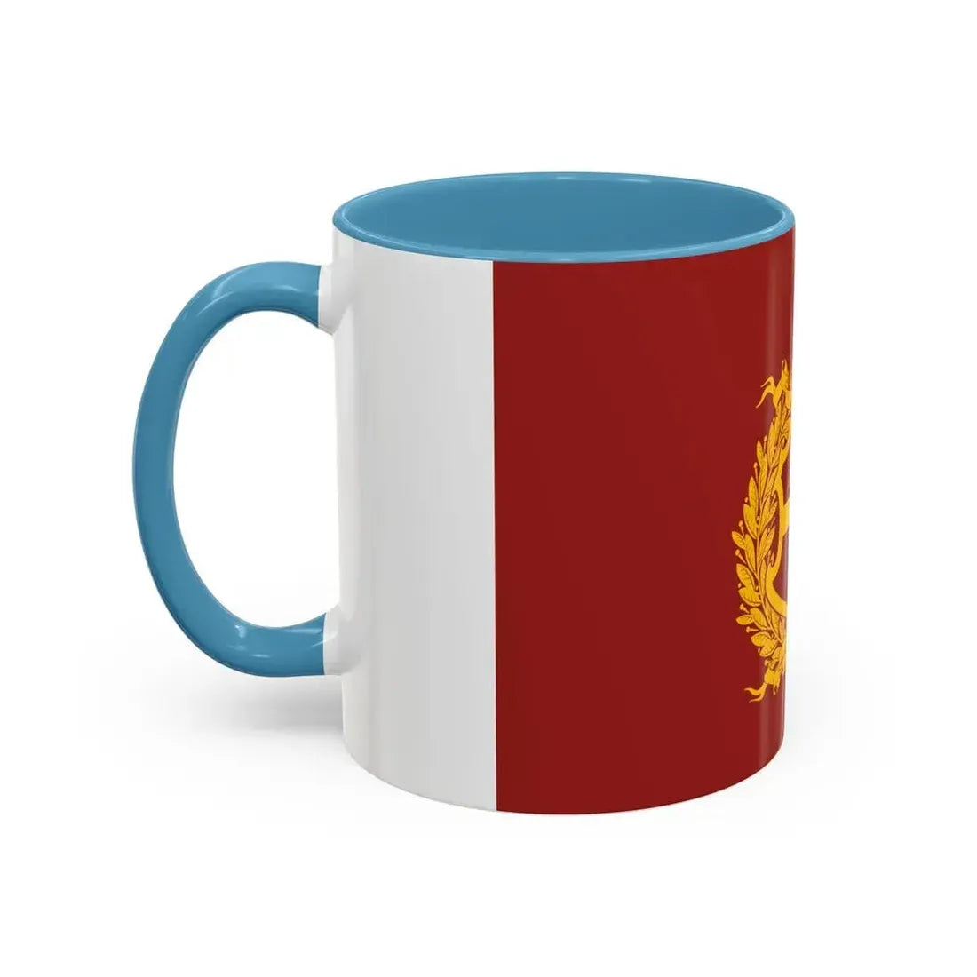Flag of Nizhny Tagil Russia - Accent Coffee Mug - Go Mug Yourself