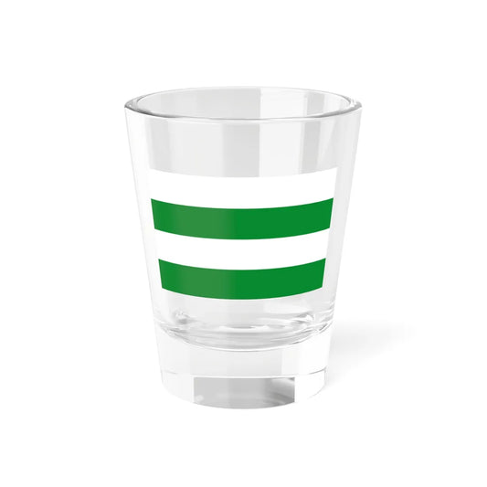 Flag of Nõmme district Tallinn Estonia (Estonia) Shot Glass 1.5oz 1.5oz - Go Mug Yourself