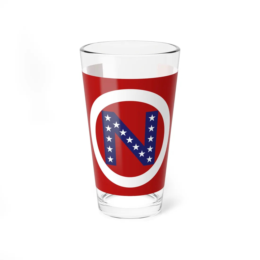 Flag of Noble County Ohio (United States) Pint Glass 16oz 16oz - Go Mug Yourself