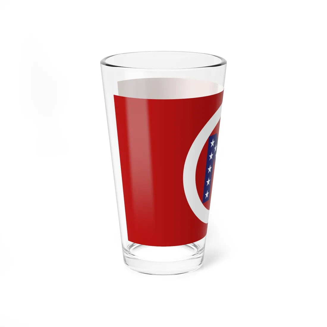 Flag of Noble County Ohio (United States) Pint Glass 16oz - Go Mug Yourself