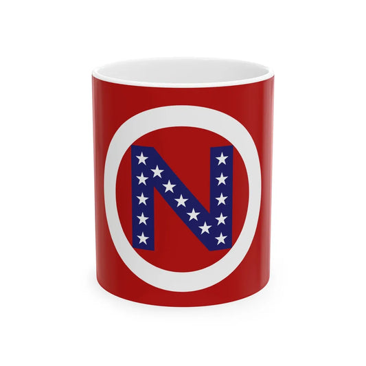 Flag of Noble County Ohio (United States) White Coffee Mug 11oz - Go Mug Yourself