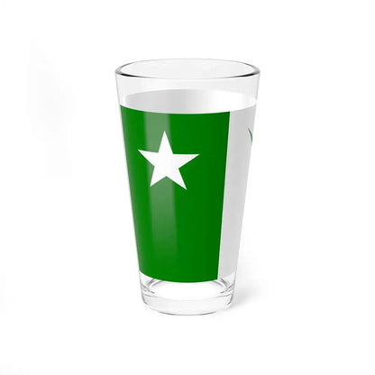 Flag of Nobol (Ecuador) Pint Glass 16oz - Go Mug Yourself