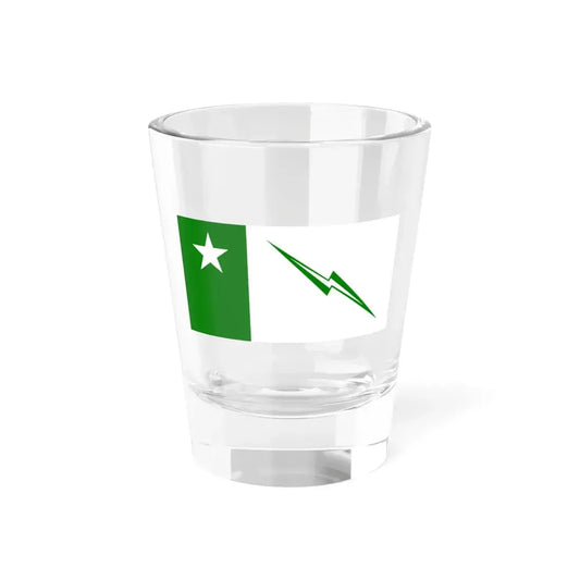 Flag of Nobol (Ecuador) Shot Glass 1.5oz 1.5oz - Go Mug Yourself