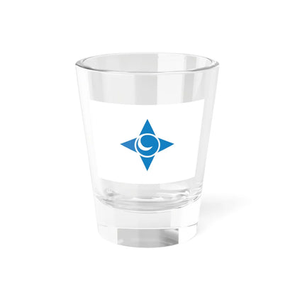 Flag of Noda Iwate (Japan) Shot Glass 1.5oz 1.5oz - Go Mug Yourself
