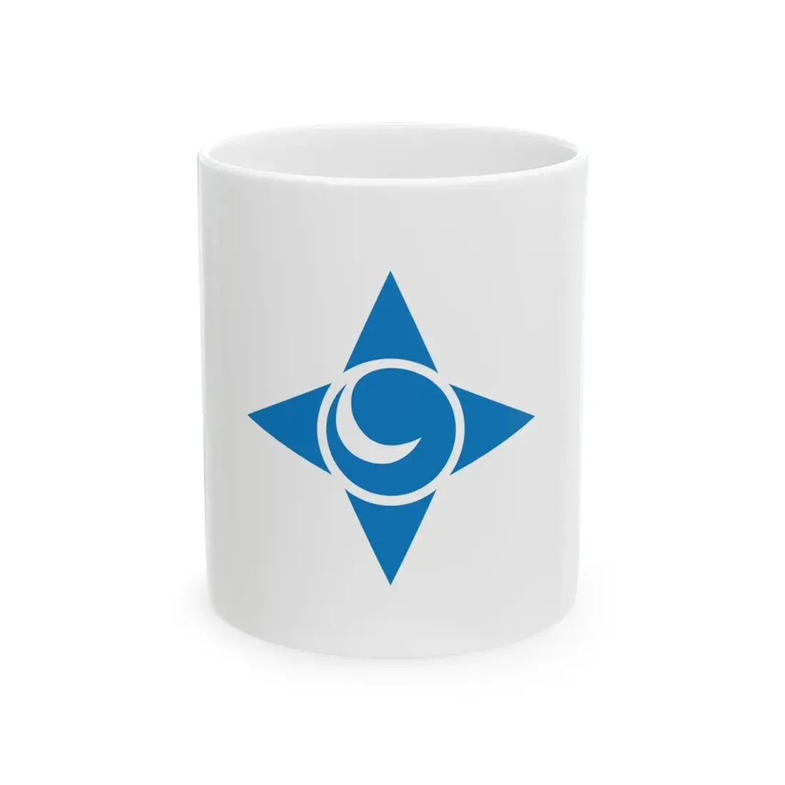 Flag of Noda Iwate (Japan) White Coffee Mug 11oz - Go Mug Yourself