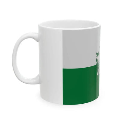 Flag of Nograd (Hungary) White Coffee Mug - Go Mug Yourself