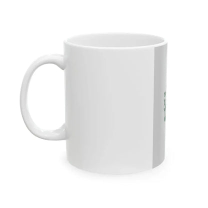 Flag of Nograd vertical (Hungary) White Coffee Mug - Go Mug Yourself