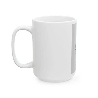 Flag of Nograd vertical (Hungary) White Coffee Mug - Go Mug Yourself