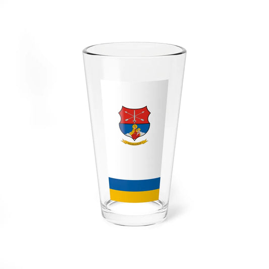Flag of Nogradsap vertical (Hungary) Pint Glass 16oz 16oz - Go Mug Yourself