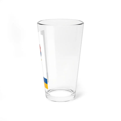 Flag of Nogradsap vertical (Hungary) Pint Glass 16oz - Go Mug Yourself
