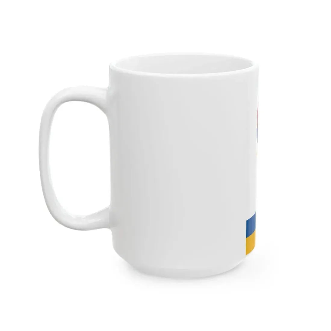 Flag of Nogradsap vertical (Hungary) White Coffee Mug - Go Mug Yourself