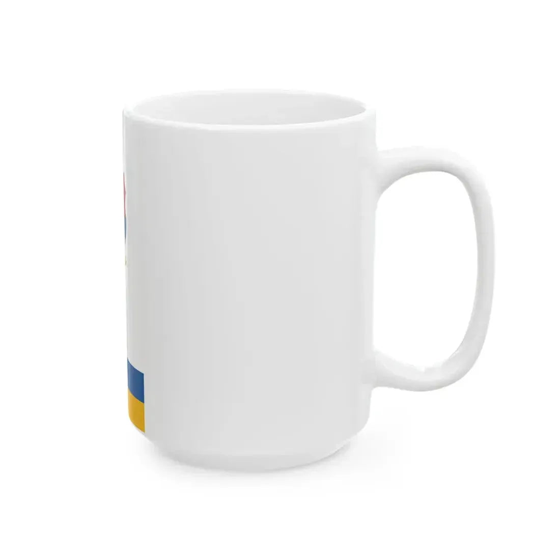Flag of Nogradsap vertical (Hungary) White Coffee Mug - Go Mug Yourself