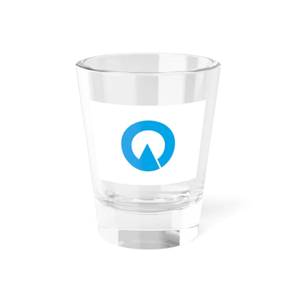 Flag of Nomozaki Nagasaki 1956-2005 (Japan) Shot Glass 1.5oz 1.5oz - Go Mug Yourself