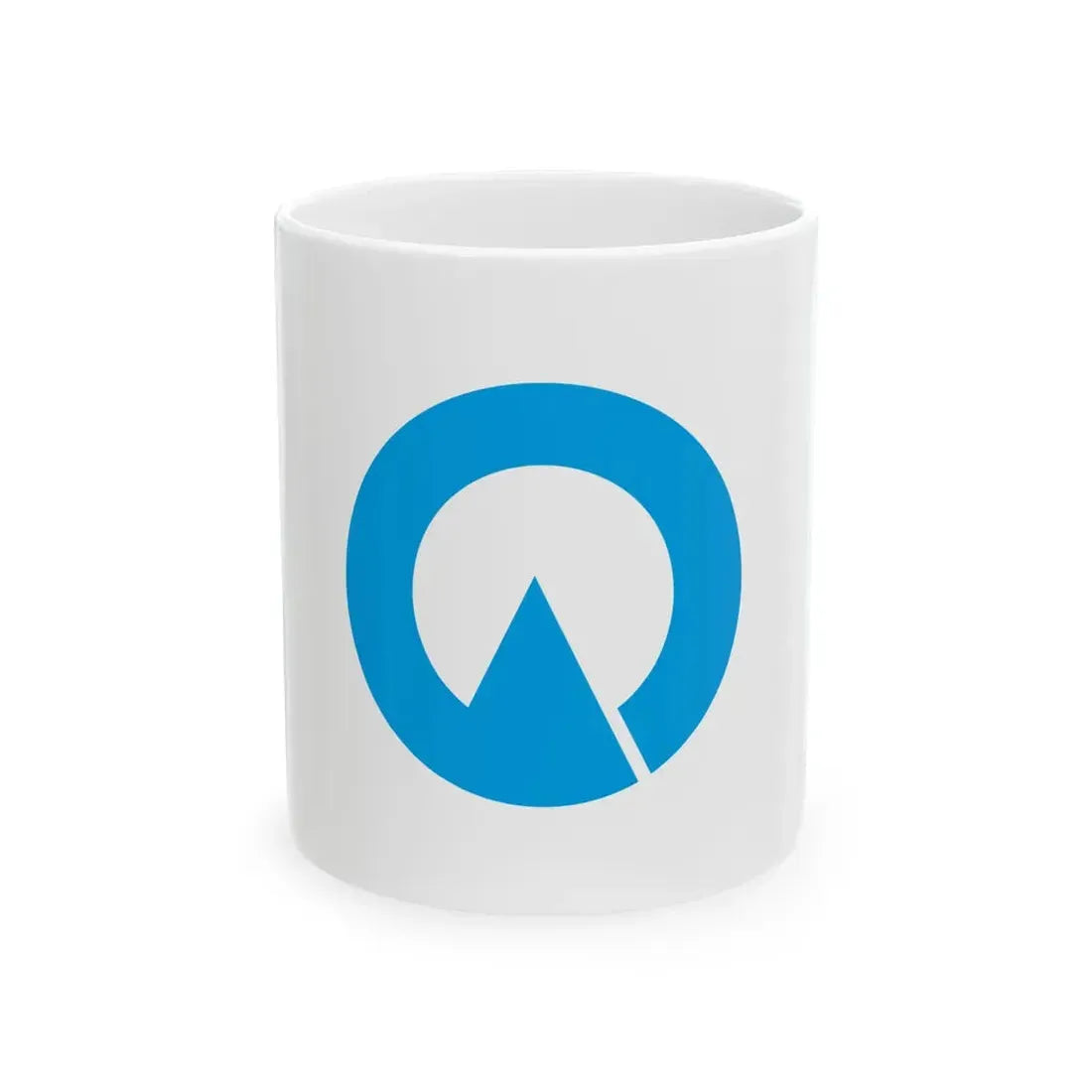 Flag of Nomozaki Nagasaki 1956-2005 (Japan) White Coffee Mug 11oz - Go Mug Yourself