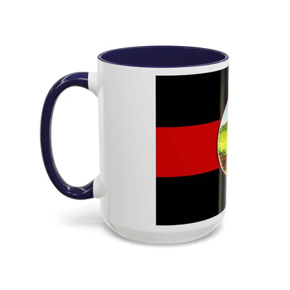 Flag of Nong Khai Province Thailand - Accent Coffee Mug - Go Mug Yourself