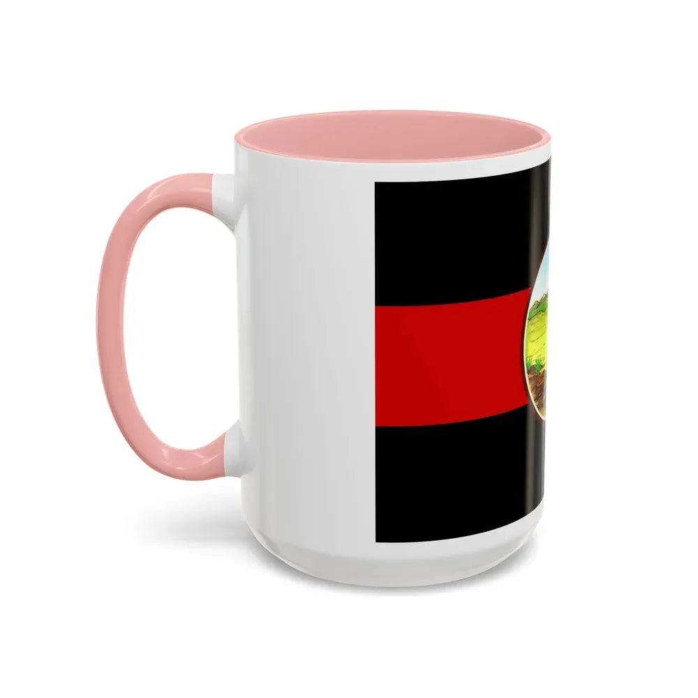 Flag of Nong Khai Province Thailand - Accent Coffee Mug - Go Mug Yourself
