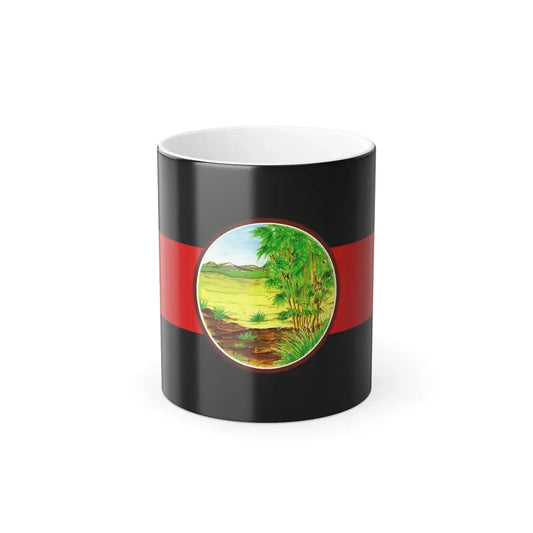 Flag of Nong Khai Province Thailand - Color Changing Coffee Mug 11oz - Go Mug Yourself