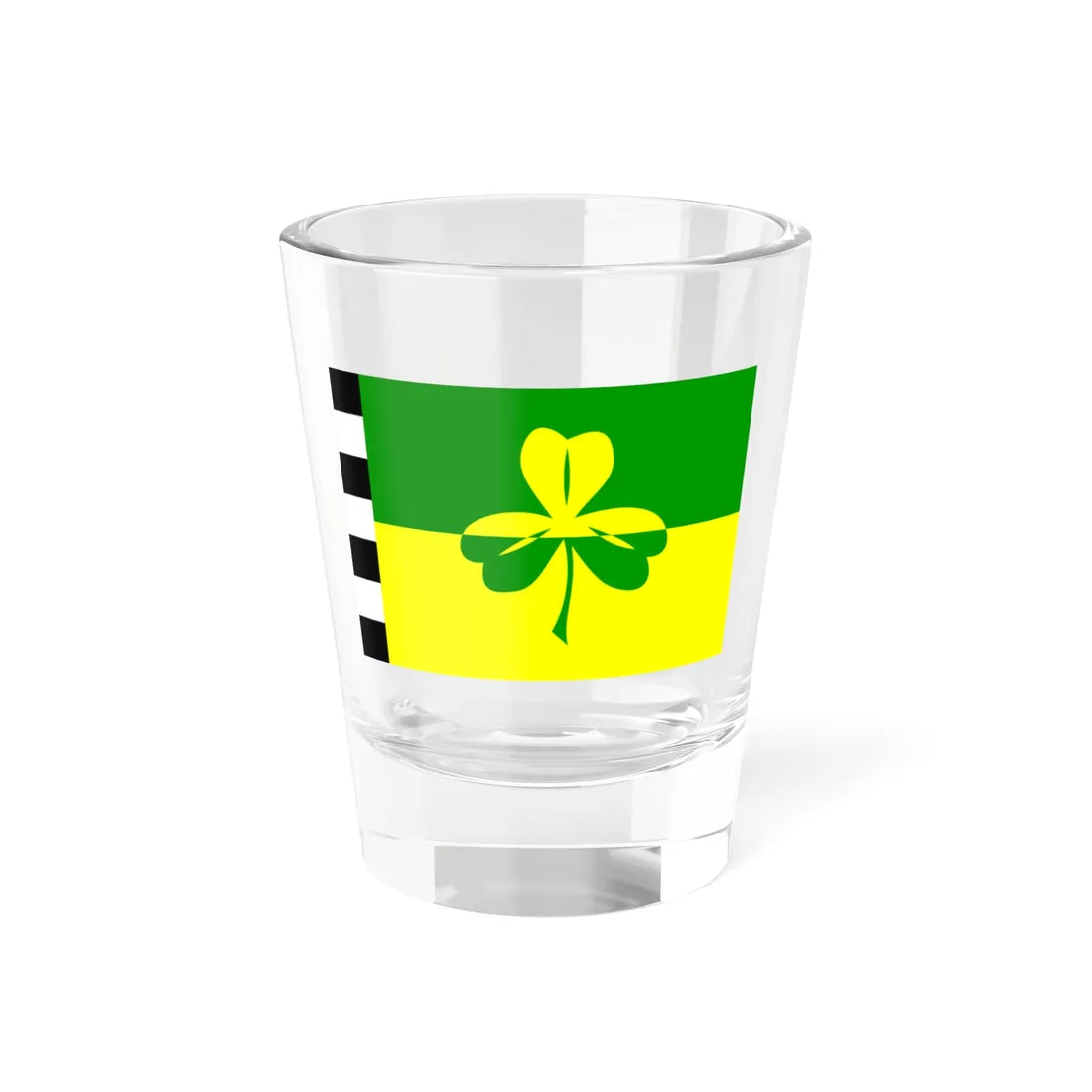 Flag of Noordenveld (Netherlands) Shot Glass 1.5oz 1.5oz - Go Mug Yourself