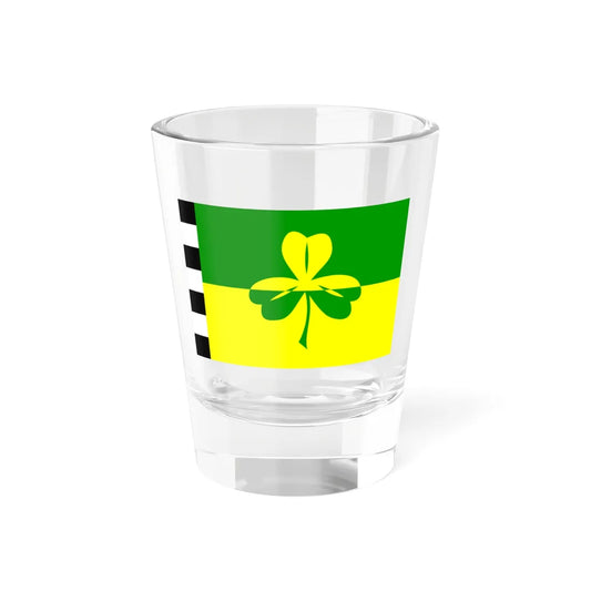 Flag of Noordenveld (Netherlands) Shot Glass 1.5oz 1.5oz - Go Mug Yourself
