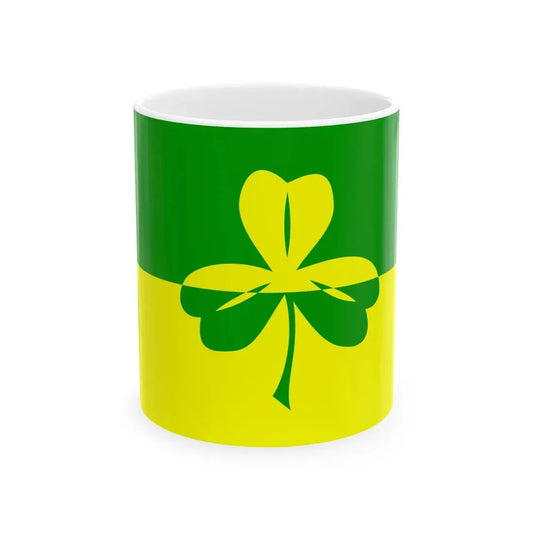 Flag of Noordenveld (Netherlands) White Coffee Mug 11oz - Go Mug Yourself
