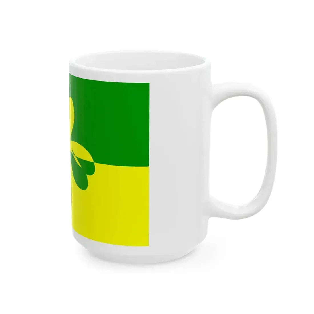 Flag of Noordenveld (Netherlands) White Coffee Mug - Go Mug Yourself