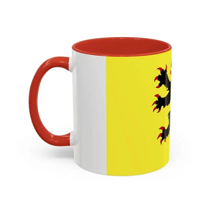Flag of Nord France 2 - Accent Coffee Mug - Go Mug Yourself