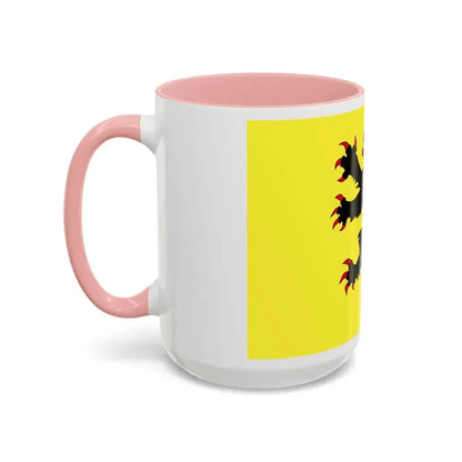 Flag of Nord France 2 - Accent Coffee Mug - Go Mug Yourself