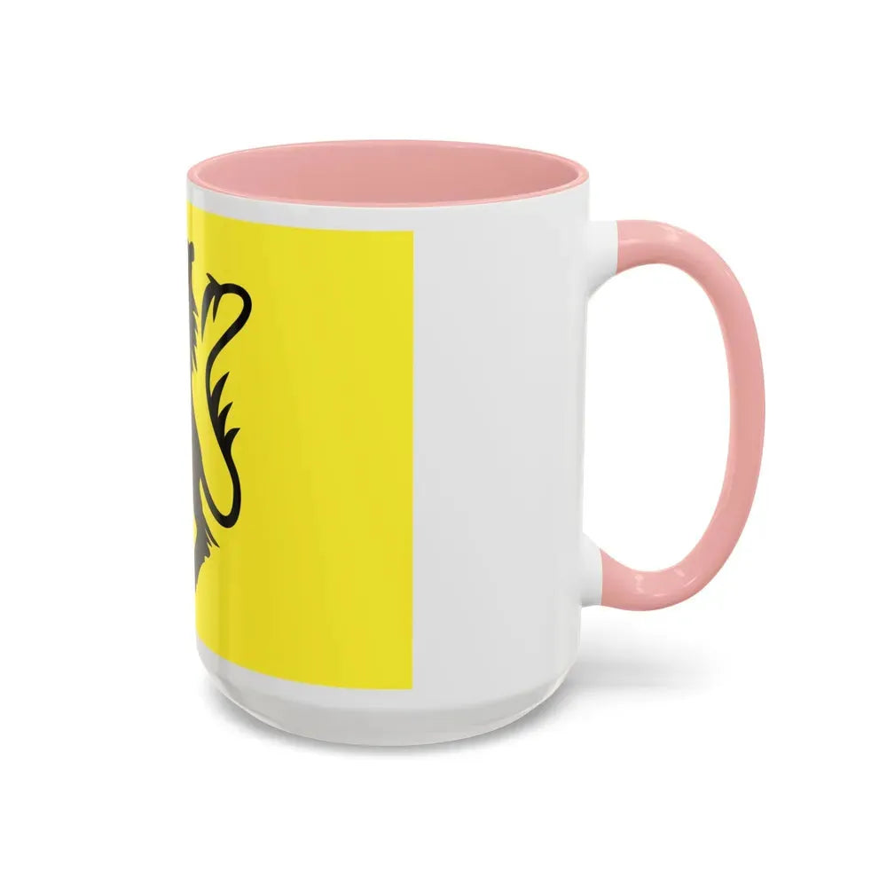 Flag of Nord France 2 - Accent Coffee Mug - Go Mug Yourself