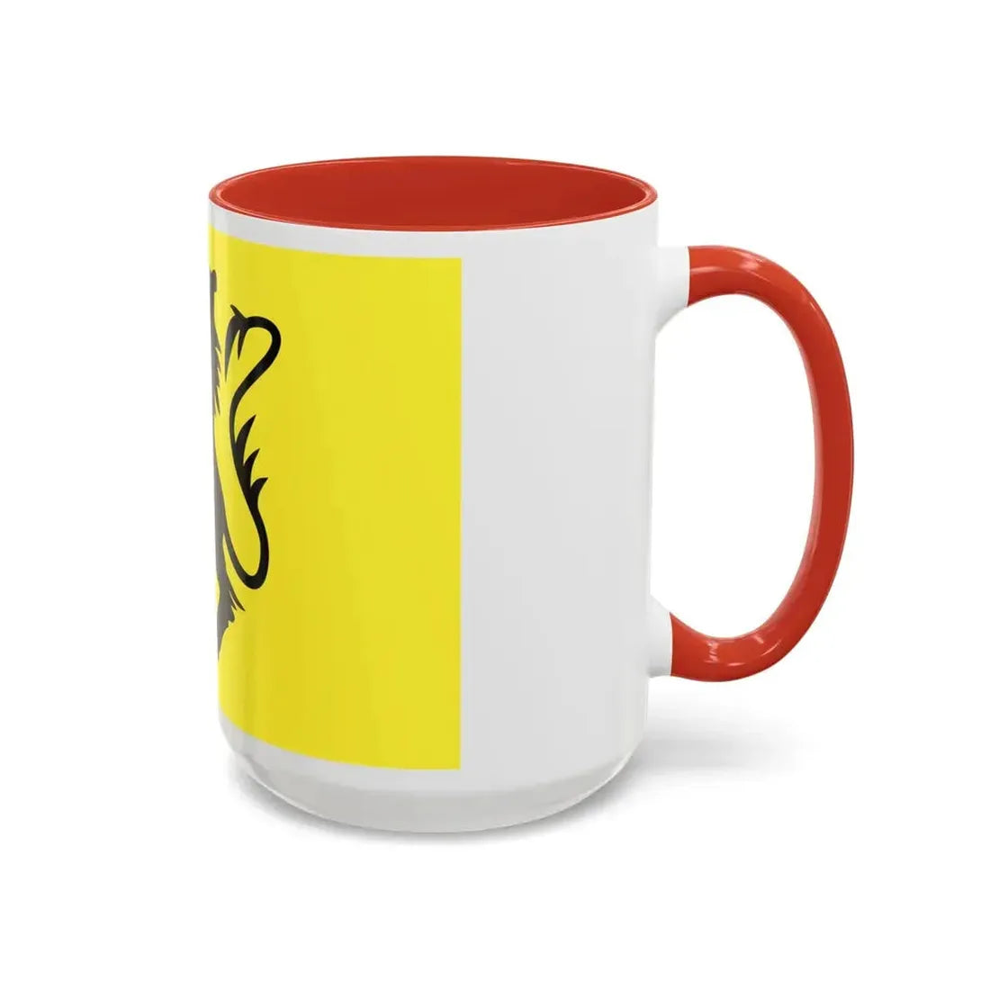 Flag of Nord France 2 - Accent Coffee Mug - Go Mug Yourself