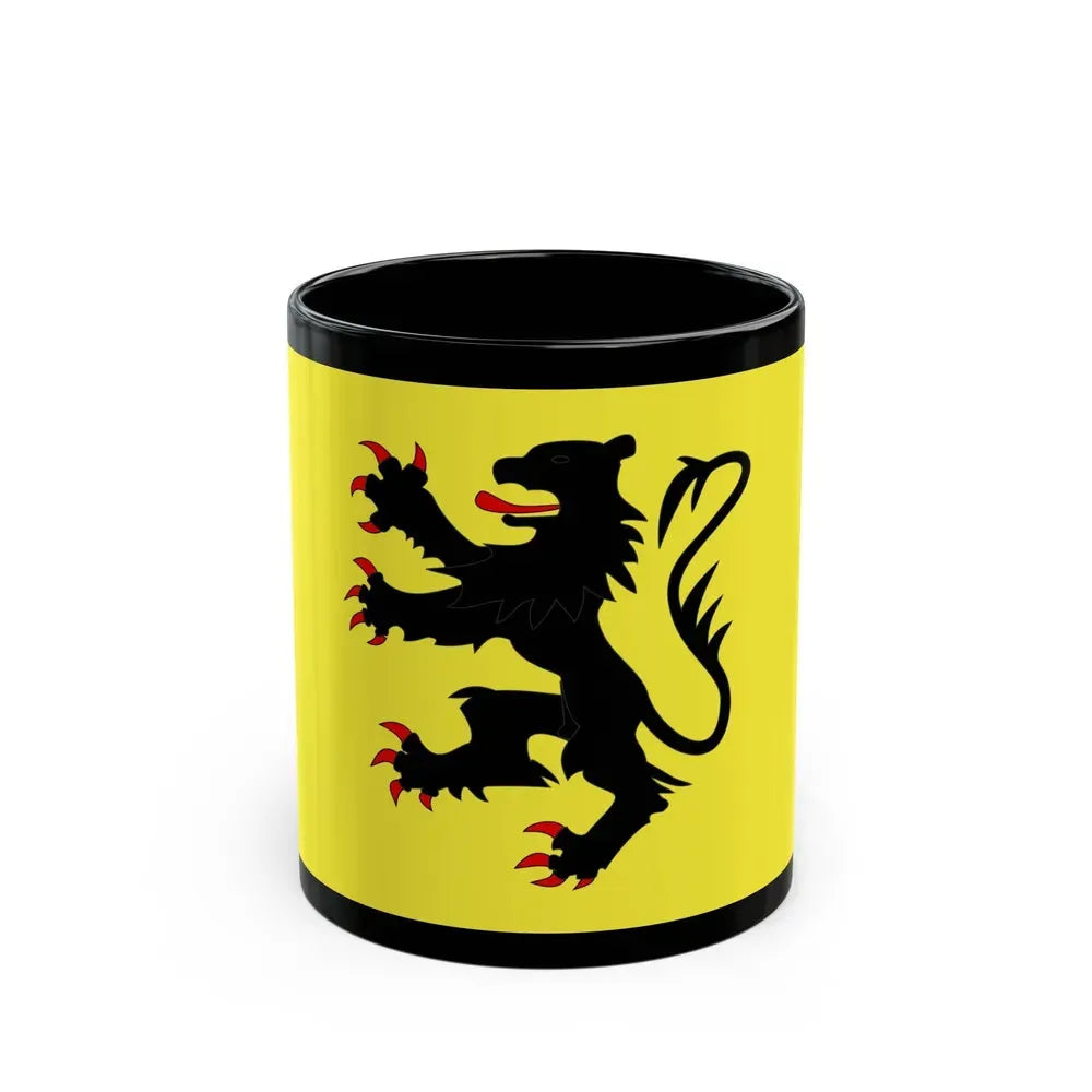 Flag of Nord France 2 - Black Coffee Mug 11oz - Go Mug Yourself