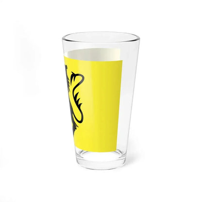 Flag of Nord France 2 - Pint Glass 16oz - Go Mug Yourself