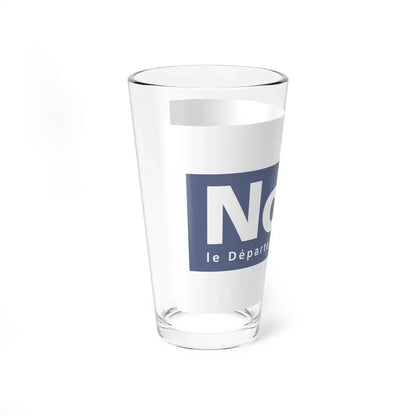 Flag of Nord France - Pint Glass 16oz - Go Mug Yourself