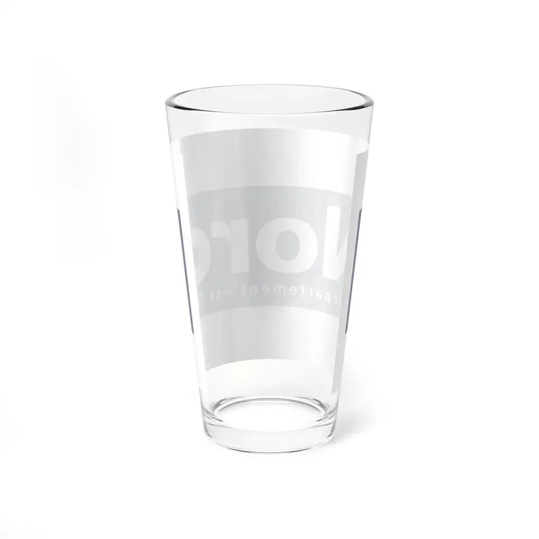 Flag of Nord France - Pint Glass 16oz - Go Mug Yourself