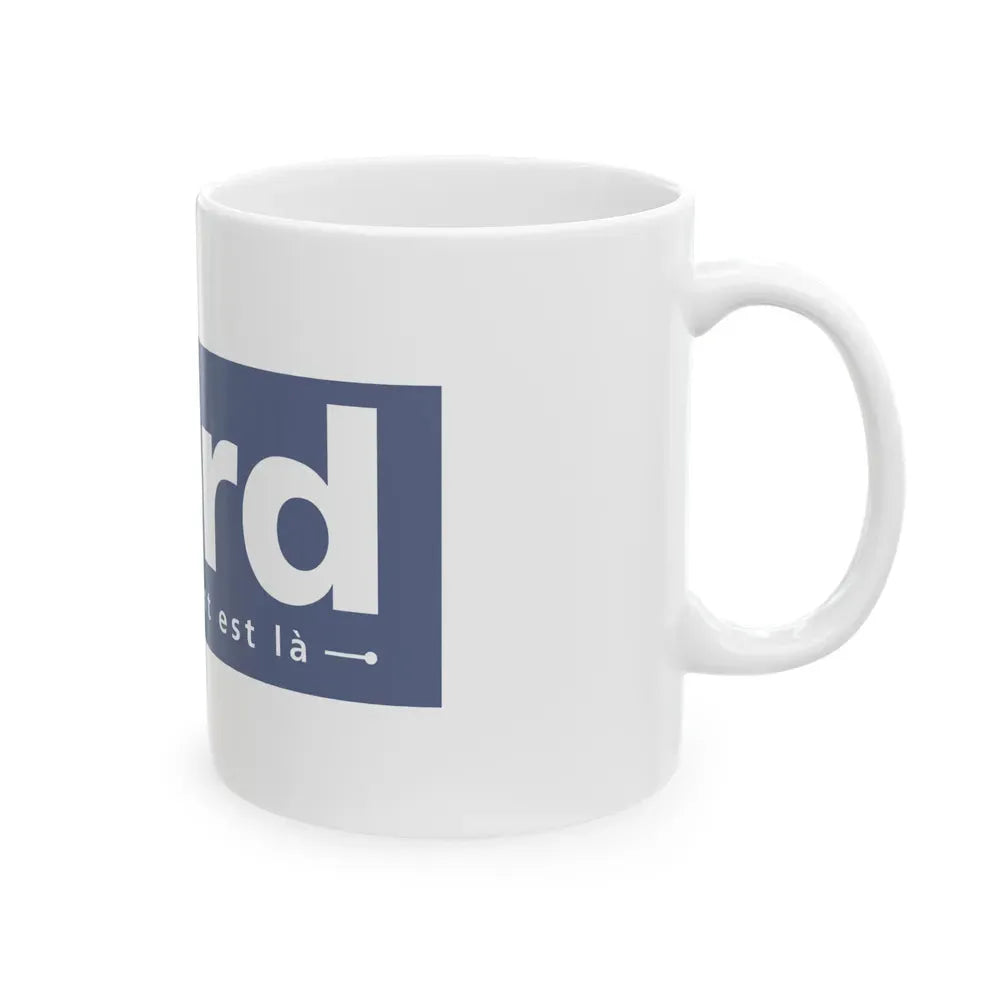 Flag of Nord France - White Coffee Mug - Go Mug Yourself