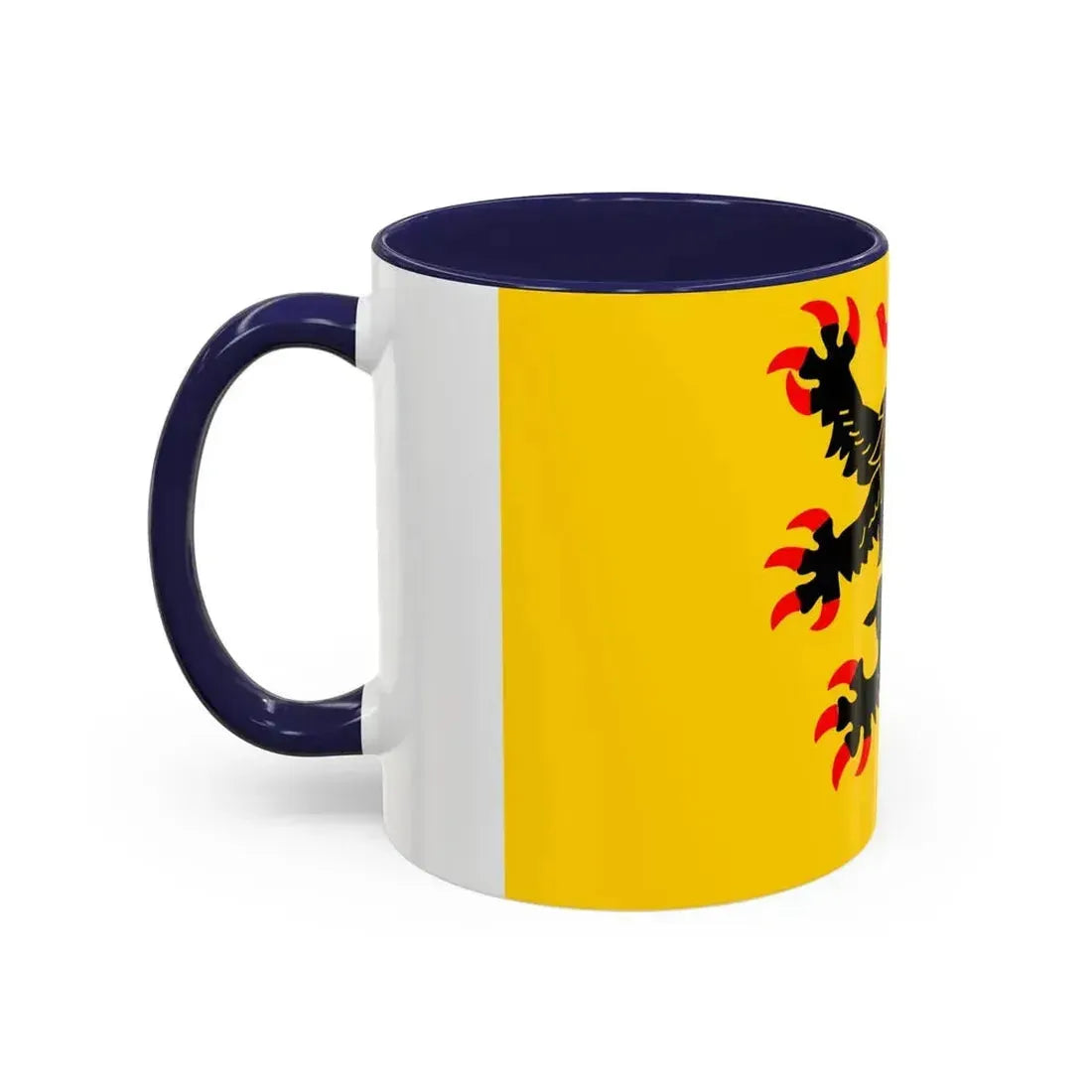 Flag of Nord Pas de Calais France - Accent Coffee Mug - Go Mug Yourself