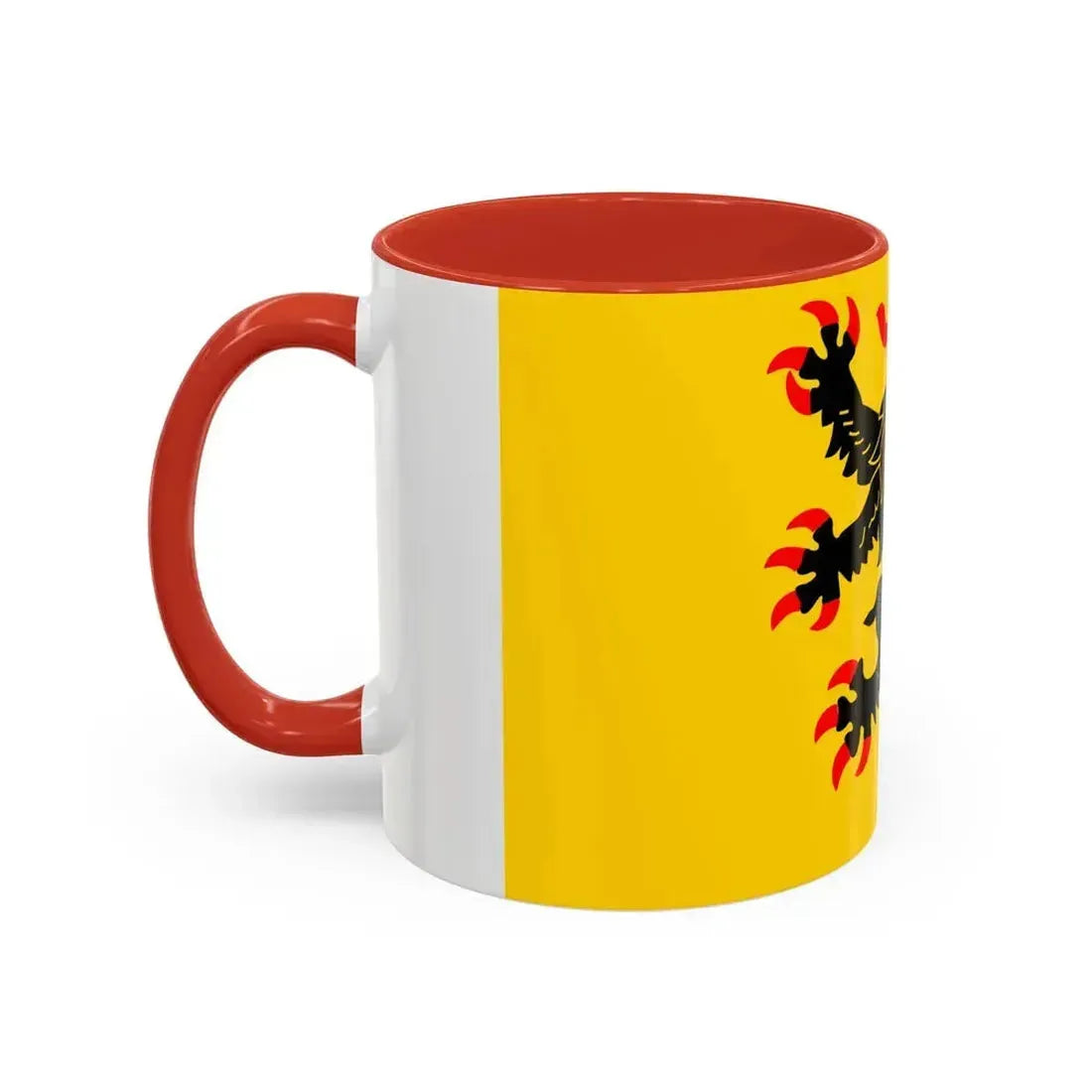 Flag of Nord Pas de Calais France - Accent Coffee Mug - Go Mug Yourself