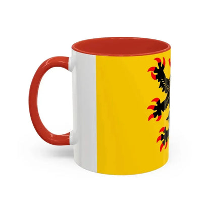 Flag of Nord Pas de Calais France - Accent Coffee Mug - Go Mug Yourself