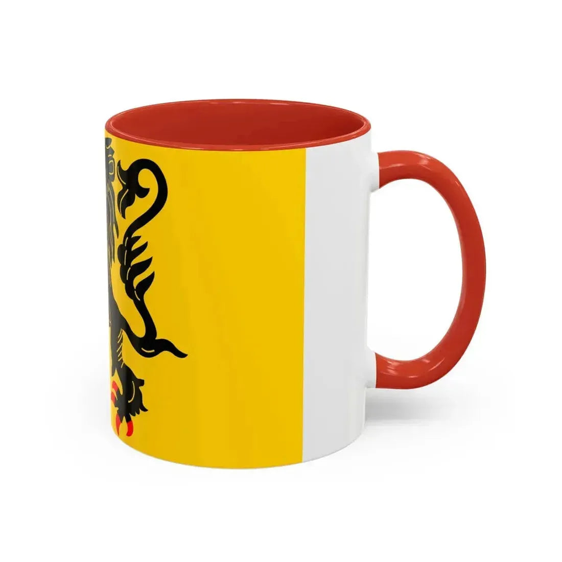 Flag of Nord Pas de Calais France - Accent Coffee Mug - Go Mug Yourself