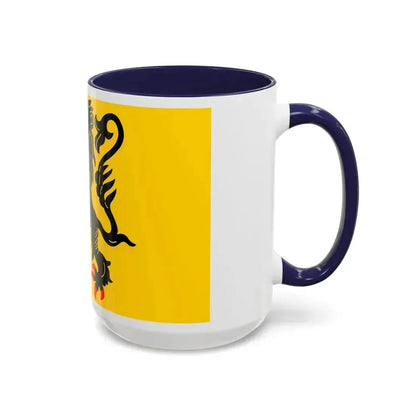 Flag of Nord Pas de Calais France - Accent Coffee Mug - Go Mug Yourself