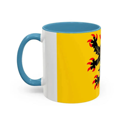 Flag of Nord Pas de Calais France - Accent Coffee Mug - Go Mug Yourself