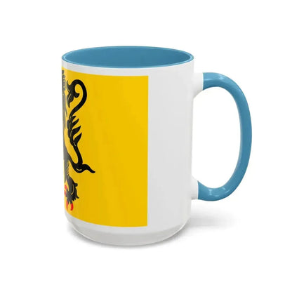 Flag of Nord Pas de Calais France - Accent Coffee Mug - Go Mug Yourself