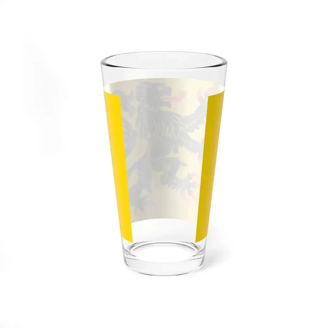 Flag of Nord Pas de Calais France - Pint Glass 16oz - Go Mug Yourself