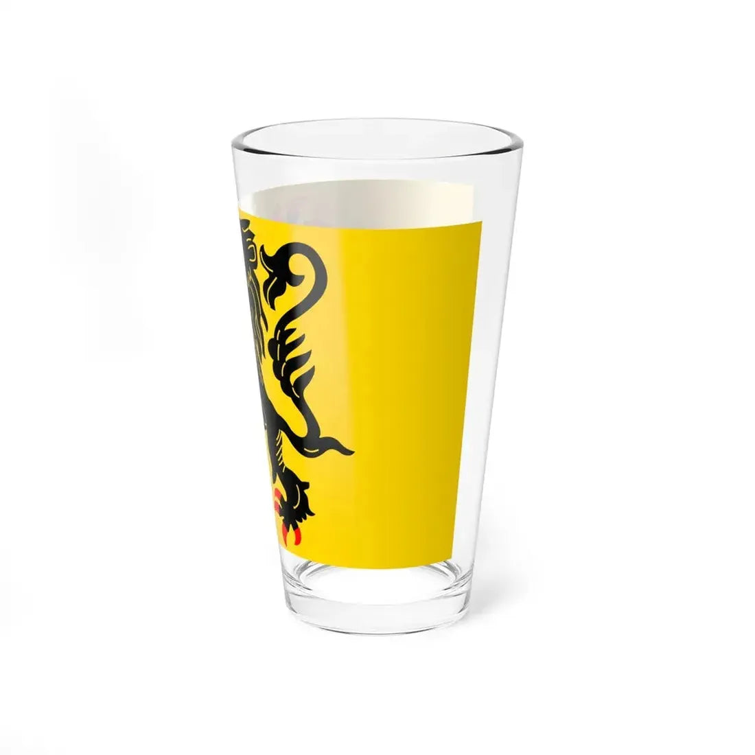 Flag of Nord Pas de Calais France - Pint Glass 16oz - Go Mug Yourself
