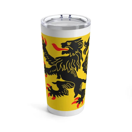 Flag of Nord Pas de Calais France - Tumbler 20oz 20oz - Go Mug Yourself