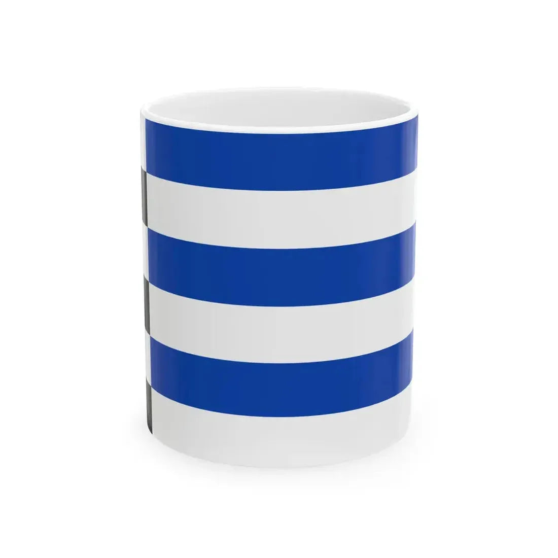 Flag of Norderney (Germany) White Coffee Mug 11oz - Go Mug Yourself