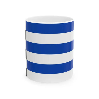 Flag of Norderney (Germany) White Coffee Mug 11oz - Go Mug Yourself