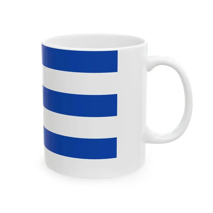 Flag of Norderney (Germany) White Coffee Mug - Go Mug Yourself