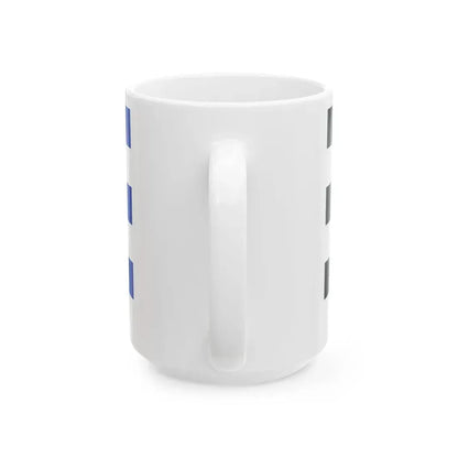 Flag of Norderney (Germany) White Coffee Mug - Go Mug Yourself