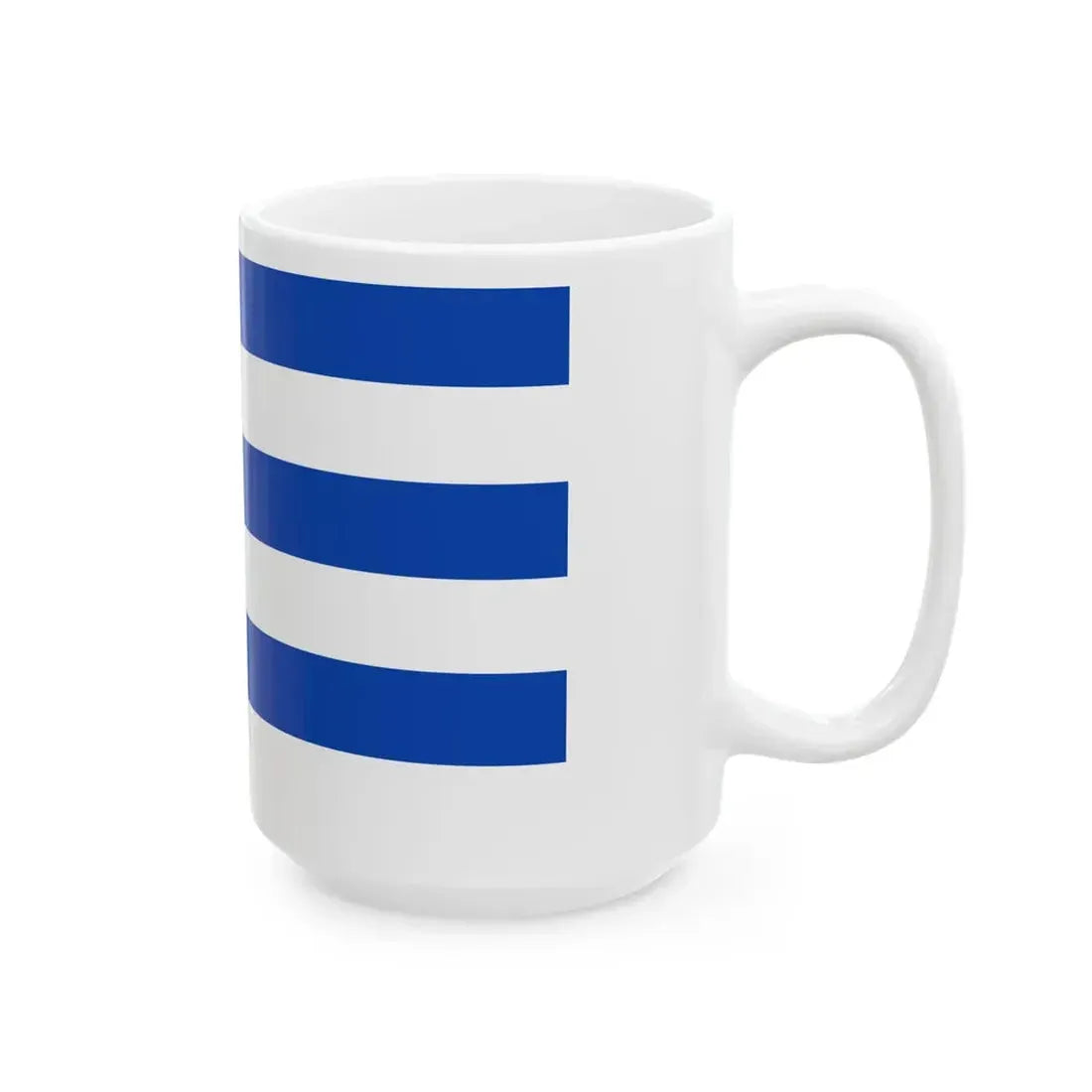 Flag of Norderney (Germany) White Coffee Mug - Go Mug Yourself